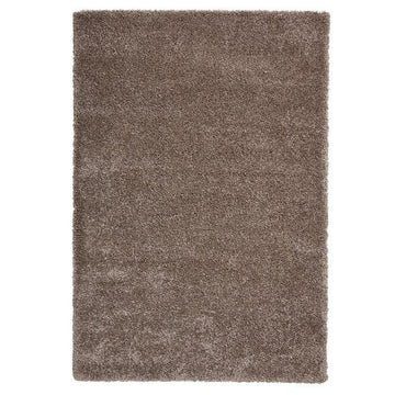 Sierra 9000 Plush Soft High-Density Stain-Resistant Plain Textured Polypropylene Shaggy Warm Taupe Beige Rug-Think Rugs-Rug Love - The Most Loved Rug Store